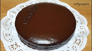 TARTA🎂🍫 SACHER La mejor tarta de chocolate [upl. by Jansson]