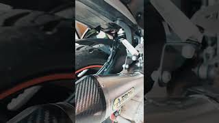 Suzuki GSXS1000  Arrow Exhaust roar Shorts [upl. by Oirtemed]