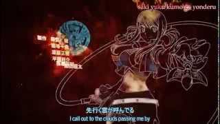 Fairy Tail Priestess of the Phoenix opening song English sub  Japanese Romaji lyrics [upl. by Enilekcaj]