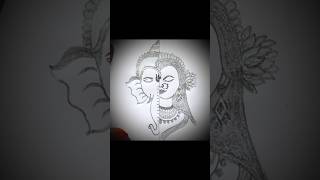 how to draw a ganesh ji durga maa face step by step shorts viral drawing nicedrawing [upl. by Kalindi]