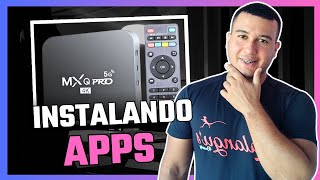 📺Como Instalar Apps no TV Box MXQ Pro 4K 5G 🚀✨ [upl. by Hillari]