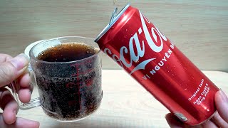 ASMR pouring Coca Cola into a cup to make satisfying sounds Toy ASMR [upl. by Ettenom]