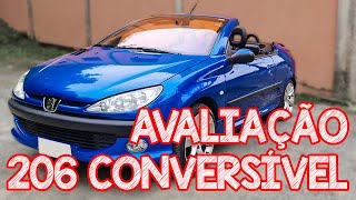 Avaliação Peugeot 206 Conversivel  o problema da capota que ninguém fala do Peugeot 206cc [upl. by Ahsratan]