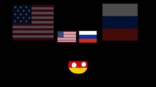 USA vs Russia part 2 countryballs [upl. by Notyalk]