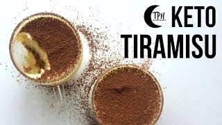 Keto Tiramisu  LowCarb Tiramisu Recipe  SugarFree Mascarpone Espresso Dessert [upl. by Nosrettap975]