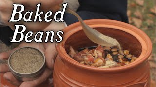 Baked Beans  18th Century Cooking [upl. by Geoffry797]