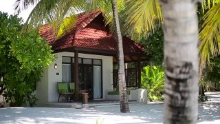 Kurumba Maldives Resort  Beachfront Deluxe Bungalow [upl. by Soule]