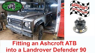 Fitting an Ashcroft ATB into a Landrover Defender 90 [upl. by Ferd225]