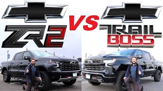 2023 Chevy Silverado ZR2 VS 2023 Chevy Silverado Trail Boss Is The ZR2 Worth The Extra Dough [upl. by Fia]