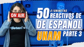 50 Reactivos de Español resueltos Paso a Paso para tu examen UNAM parte 3 [upl. by Lucho389]