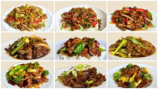 10 Delicious And Easy Beef Stir Fry Recipes  Tender And Juicy Beef [upl. by Sherye693]