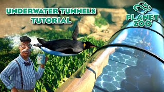 Planet Zoo Underwater Tunnel Tutorial 🐧 An InDepth Look  The ONLY Guide Youll Need [upl. by Odrareve]