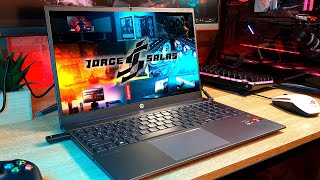 Revisión Laptop HP 15s Pavilion AMD Ryzen 5 5500U 56quot FHD 8GB RAM 256GB SSD 15eh1052wm [upl. by Tarkany159]