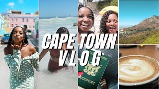 CAPE TOWN VLOG  FAMILY TRIP  the beach wine tasting table mountain  Zimbabwean YouTuber [upl. by Ciapas700]