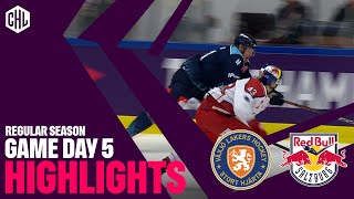 Highlights  Växjö Lakers vs Red Bull Salzburg [upl. by Aicilyt]