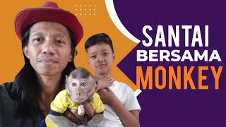 SANTAI BARENG MONKEY MOLY DI SIANG HARI  RELAXING WITH MONKEY MOLY IN THE DAY [upl. by Adlin547]