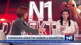 Marinika Tepić  N1 Direktno [upl. by Anirt]