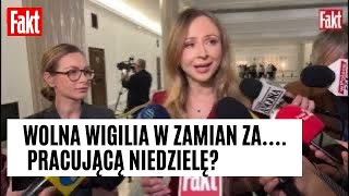 Co z WOLNĄ WIGILIĄ Dziś Sejm ma się zająć tą sprawą Pytamy polityków jak zagłosują [upl. by Oni949]