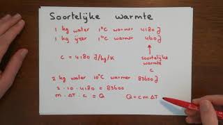 Soortelijke warmte [upl. by Gretal720]