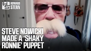 Steve Nowicki Made a Shaky Ronnie Puppet [upl. by Jehius282]