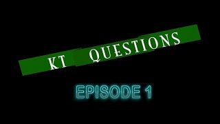 KT Question n°1  Le cierge pascal [upl. by Eikkin]