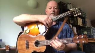 Play ukulele in mandolin tuning 5ths GDAE [upl. by Falconer]