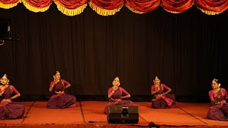 Andolanam Dolanam  Classical  Tarang  Mudra Institute dance live krishna anniversary [upl. by Iderf]