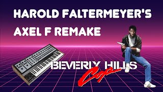 Harold Faltermeyer  Axel F Remake MIDI remake with the original synths used with cakewalk [upl. by Raknahs]