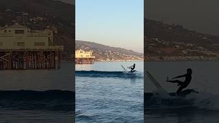 Surfing Logs In Malibu  Dinkers for Days 🌊🌊🏄‍♂️ [upl. by Sivi]