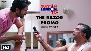 Guest iin London  The Razor Promo  Paresh Rawal Kartik Aaryan Kriti Kharbanda Tanvi Azmi [upl. by Leandro]