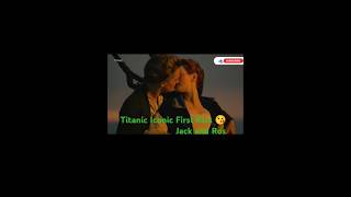 Titanic’s Iconic First Kiss 😘 Jack and Rose’s Unforgettable Moment shortvideo rosetyler titanic [upl. by Anyahs]