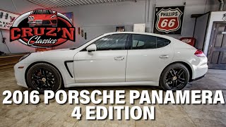 2016 Porsche Panamera 4 Edition  FOR SALE [upl. by Elleinod]