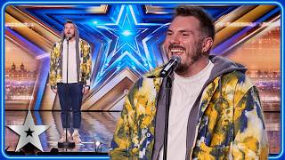 ALL of Mike Woodhams spectacular singing impressions  Britains Got Talent [upl. by Judi816]