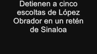 Detienen a escoltas de López Obrador [upl. by Hniv]