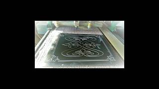 Heart Shape Design in 2D Profile by using CNC Video DoorDesignHeartDesign heartdesigns short1 [upl. by Brien]