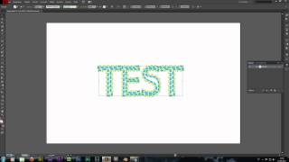 Tutorial Illustrator CS6 Text in Pfade und Kontur [upl. by Anniala651]