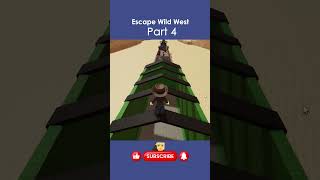 Escape Wild West Obby Part 4 roblox games robloxgames gameplay satisfying obby asmr gaming [upl. by Harper]