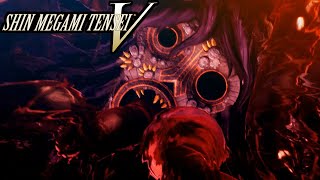 Shin Megami Tensei 5  Lahmu 2 Boss Fight Hard Mode 真・女神転生V [upl. by Conni]