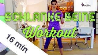 ABNEHMEN  SCHLANKE BEINE WORKOUT [upl. by Tammara]