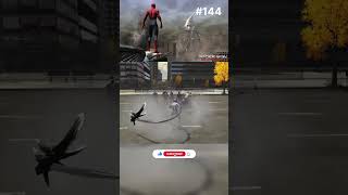 144 SpiderMan Stunt 🕷️ shorts SpiderMan marvel viralshorts [upl. by Nnaarat484]