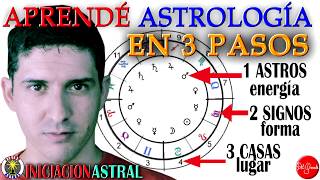 APRENDE ASTROLOGÍA EN 3 PASOS INICIACION ASTRAL [upl. by Coffey]