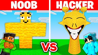 NOOB vs HACKER I Cheated In a SPRUNKI SIMON Build Challenge [upl. by Beulah]