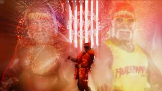 Hulk Hogan  quotReal Americanquot Entrance Theme Intro Prelude  Arena  Crowd Effects [upl. by Lorsung]