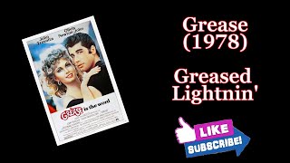 Grease Greased Lightnin [upl. by Daza546]