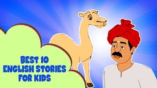 Top 10 Moral Stories For Kids  Unity Is Strength amp More  Kids Story  Kids Story In English [upl. by Nesilla759]