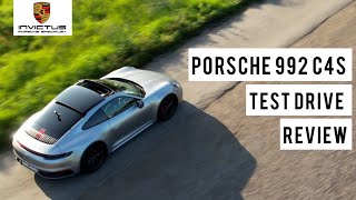 Porsche 911 992 Carrera 4S  Test Drive [upl. by Onateag196]