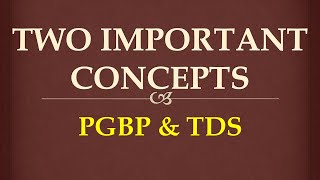 PGBP TDS TDS RATE  DT  IDT LECTURES  1100 ONLY  DETAILS IN DESCRIPTION [upl. by Benjamen]