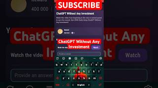 ChatGPT Without Any Investment  TapSwap Code  tapswap code ChatGPT Without Any Investment [upl. by Akinhoj]