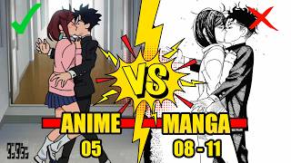 quotOKARUN y AYASE se BESAN 😱quot  Dandadan  Ep 5  Anime VS Manga [upl. by Kashden643]