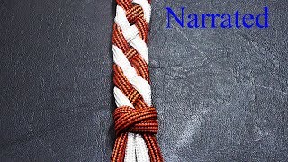 How To Finish Off A Braid With A Double Connection Knot [upl. by Enaerb]